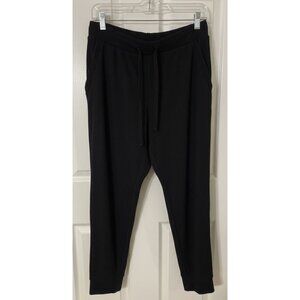 AVIA Ribbed Jogger Pants Women’s Medium 8/10 Drawstring Soft Stretch Pockets